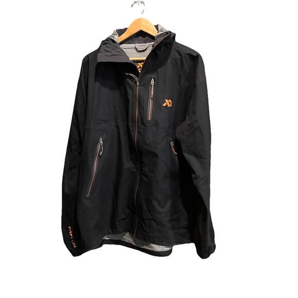 First Lite Black Boundary Stormtight Lightweight Men's Activewear Jacket Size XL - Picture 1 of 4